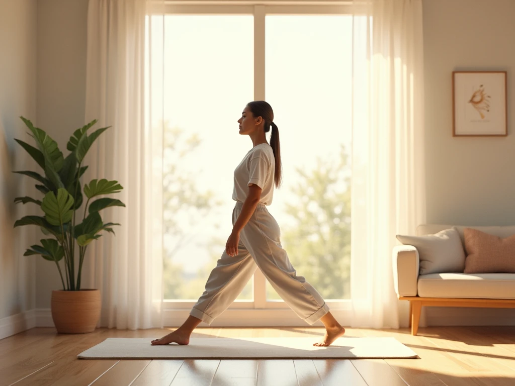 Flowing gradient lines suggesting steady focus